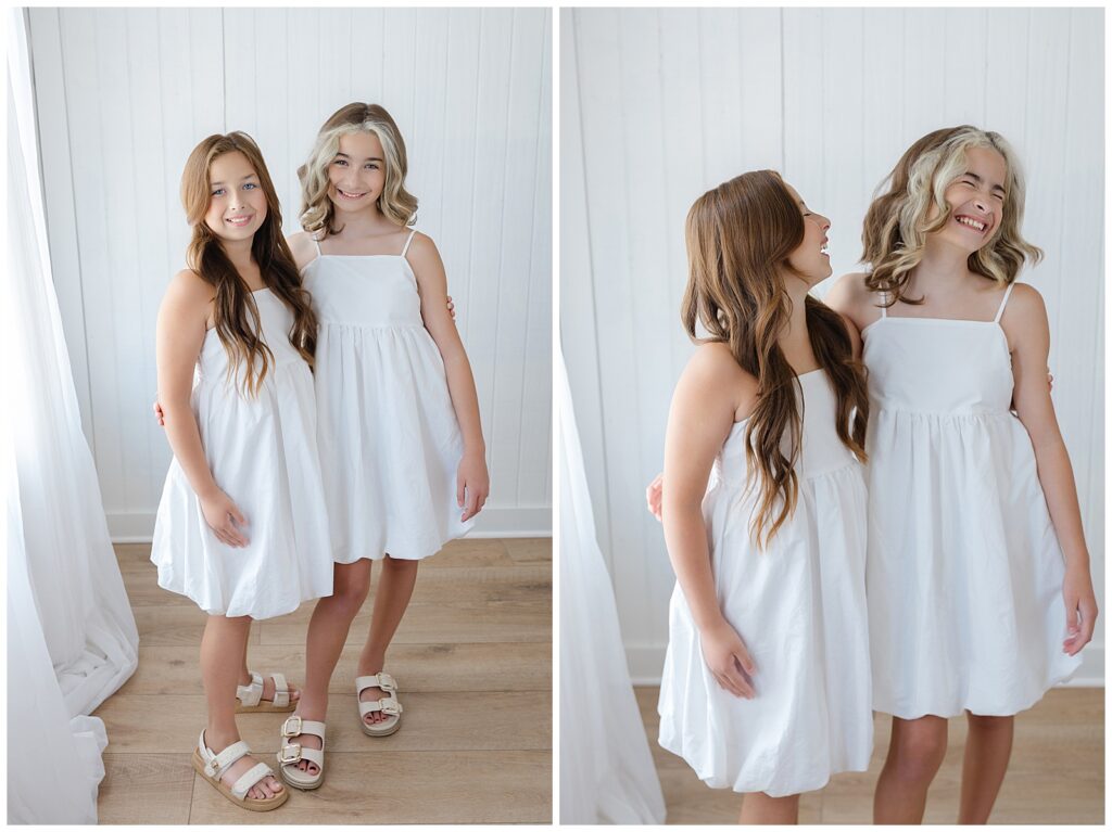 Maternity Photos in Benton - siblings ready for their baby sister