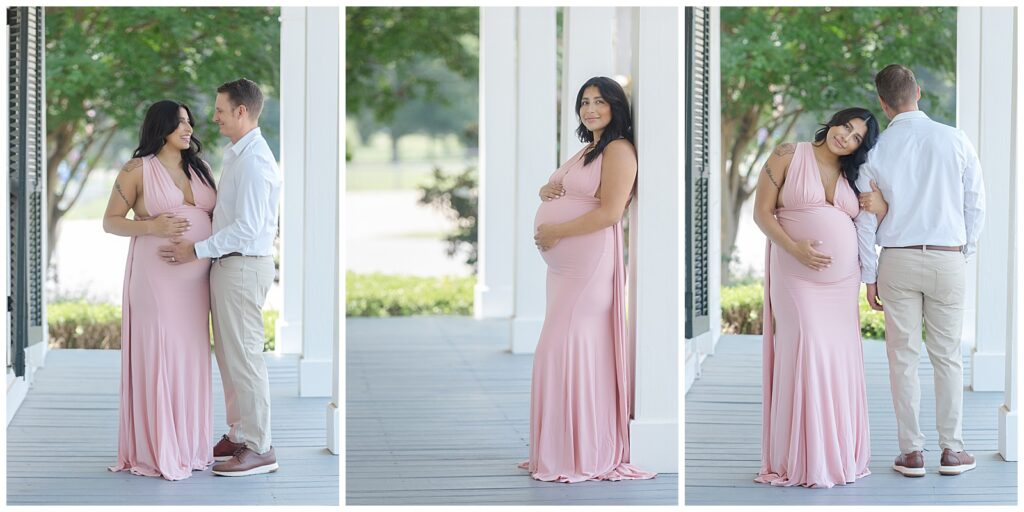 Maternity Photos in Benton - outdoor session with husband and wife