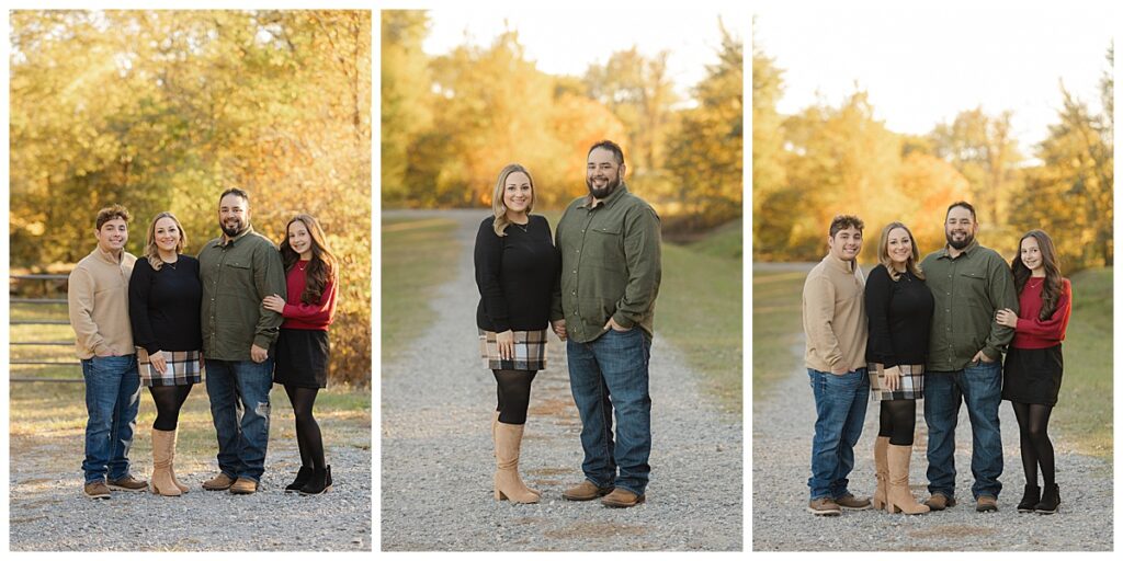 mixing patterns holiday family photos shreveport-bossier