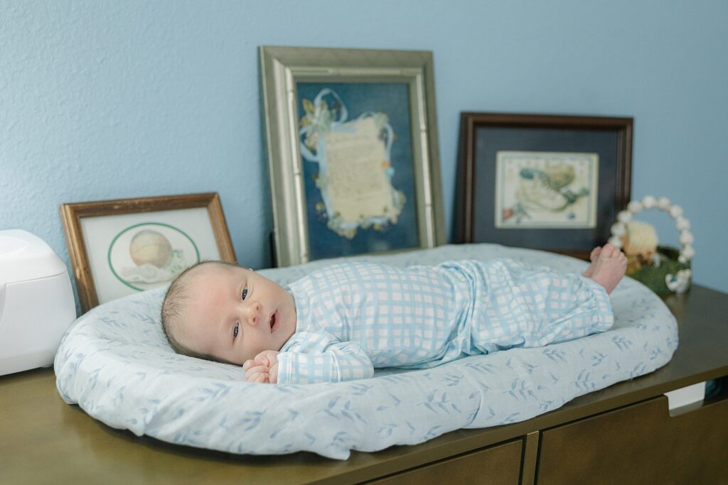 in-home newborn photos Shreveport nursery