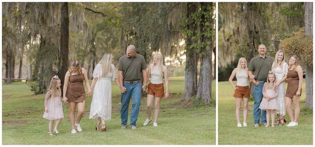 Bossier City family photographer capturing natural family photos with teens and siblings